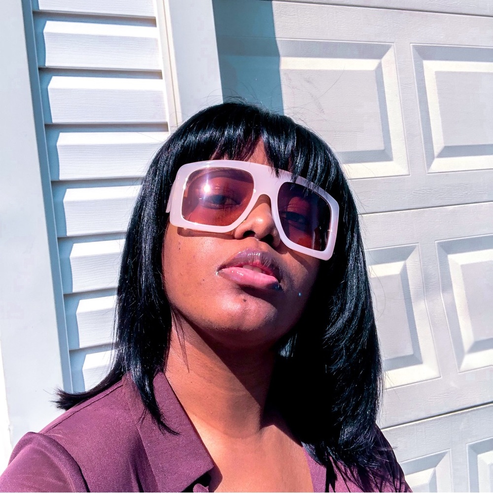 Don’t talk to me chunky sunglasses